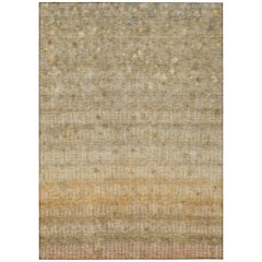 Machine Washable Indoor/Outdoor Chantille ACN2315 Brown 3' x 5' Rug