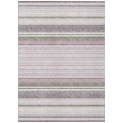 Machine Washable Indoor/Outdoor Chantille ACN2330 Pink 3' x 5' Rug