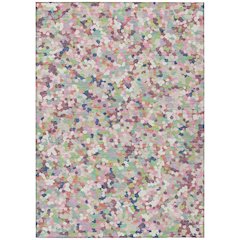 Machine Washable Indoor/Outdoor Chantille ACN2507 Pink 3' x 5' Rug