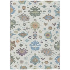 Machine Washable Indoor/Outdoor Chantille ACN2532 Ivory 3' x 5' Rug