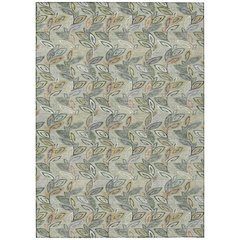 Machine Washable Indoor/Outdoor Chantille ACN2557 Green 3' x 5' Rug