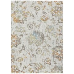 Machine Washable Indoor/Outdoor Chantille ACN2616 Ivory 3' x 5' Rug