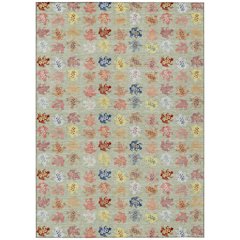 Machine Washable Indoor/Outdoor Chantille ACN2623 Green 3' x 5' Rug