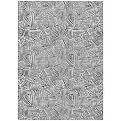 Machine Washable Indoor/Outdoor Chantille ACN2648 Ivory 3' x 5' Rug