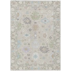 Machine Washable Indoor/Outdoor Chantille ACN2675 Ivory 3' x 5' Rug