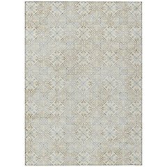 Machine Washable Indoor/Outdoor Chantille ACN2692 Ivory 3' x 5' Rug