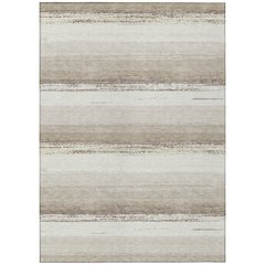 Machine Washable Indoor/Outdoor Chantille ACN2707 Ivory 3' x 5' Rug