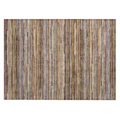 Machine Washable Indoor/Outdoor Chantille ACN2717 Orange 2'6" x 3'10" Rug