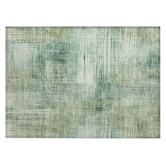 Machine Washable Indoor/Outdoor Chantille ACN2718 Green 2'6" x 3'10" Rug