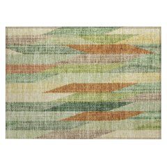 Machine Washable Indoor/Outdoor Chantille ACN2720 Green 2'6" x 3'10" Rug