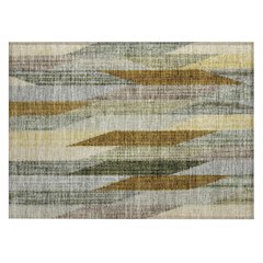 Machine Washable Indoor/Outdoor Chantille ACN2720 Gray 2'6" x 3'10" Rug