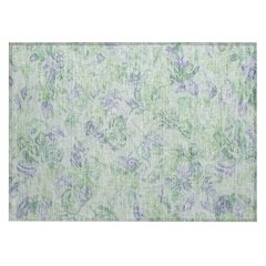 Machine Washable Indoor/Outdoor Chantille ACN2723 Green 2'6" x 3'10" Rug