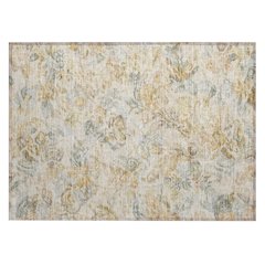 Machine Washable Indoor/Outdoor Chantille ACN2723 Gold 2'6" x 3'10" Rug