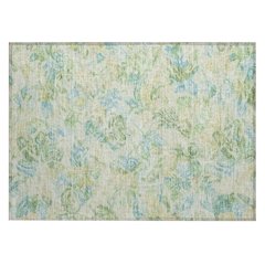 Machine Washable Indoor/Outdoor Chantille ACN2723 Gold 2'6" x 3'10" Rug
