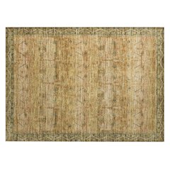 Machine Washable Indoor/Outdoor Chantille ACN2724 Orange 2'6" x 3'10" Rug