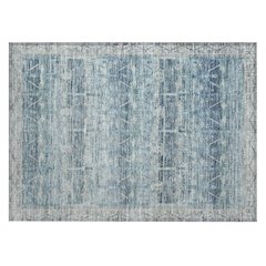 Machine Washable Indoor/Outdoor Chantille ACN2725 Blue 2'6" x 3'10" Rug