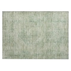 Machine Washable Indoor/Outdoor Chantille ACN2726 Green 2'6" x 3'10" Rug