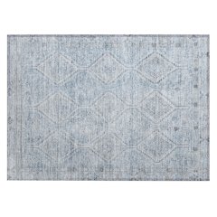 Machine Washable Indoor/Outdoor Chantille ACN2727 Blue 2'6" x 3'10" Rug