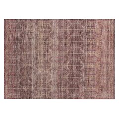 Machine Washable Indoor/Outdoor Chantille ACN2728 Red 2'6" x 3'10" Rug