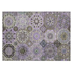 Machine Washable Indoor/Outdoor Chantille ACN2729 Purple 2'6" x 3'10" Rug