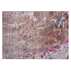 Machine Washable Indoor/Outdoor Chantille ACN2730 Orange 2'6" x 3'10" Rug
