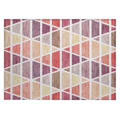 Machine Washable Indoor/Outdoor Chantille ACN2732 Red 2'6" x 3'10" Rug