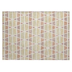 Machine Washable Indoor/Outdoor Chantille ACN2733 Orange 2'6" x 3'10" Rug