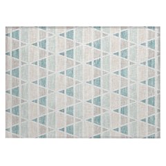 Machine Washable Indoor/Outdoor Chantille ACN2733 Green 2'6" x 3'10" Rug