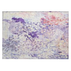 Machine Washable Indoor/Outdoor Chantille ACN2736 Purple 2'6" x 3'10" Rug