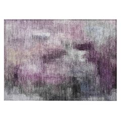 Machine Washable Indoor/Outdoor Chantille ACN2738 Purple 2'6" x 3'10" Rug