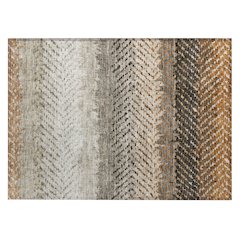 Machine Washable Indoor/Outdoor Chantille ACN2740 Orange 2'6" x 3'10" Rug
