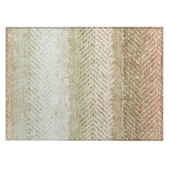 Machine Washable Indoor/Outdoor Chantille ACN2740 Green 2'6" x 3'10" Rug