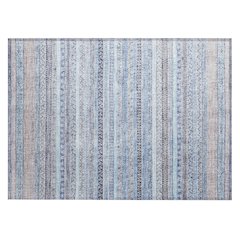 Machine Washable Indoor/Outdoor Chantille ACN2742 Blue 2'6" x 3'10" Rug