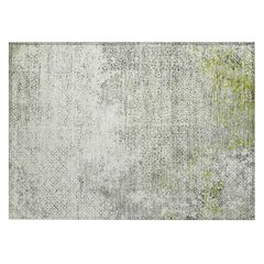 Machine Washable Indoor/Outdoor Chantille ACN2743 Green 2'6" x 3'10" Rug