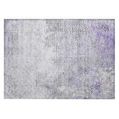 Machine Washable Indoor/Outdoor Chantille ACN2743 Purple 2'6" x 3'10" Rug