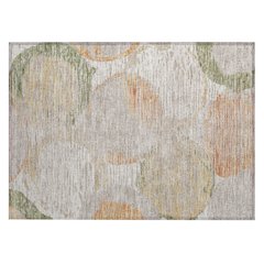 Machine Washable Indoor/Outdoor Chantille ACN2744 Ivory 2'6" x 3'10" Rug