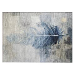 Machine Washable Indoor/Outdoor Chantille ACN2745 Blue 2'6" x 3'10" Rug