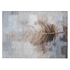 Machine Washable Indoor/Outdoor Chantille ACN2745 Brown 2'6" x 3'10" Rug