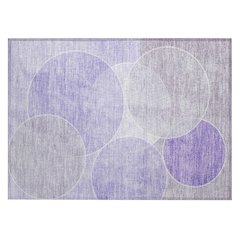 Machine Washable Indoor/Outdoor Chantille ACN2746 Purple 2'6" x 3'10" Rug
