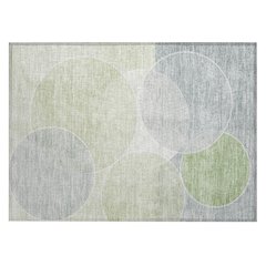 Machine Washable Indoor/Outdoor Chantille ACN2746 Green 2'6" x 3'10" Rug