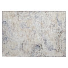Machine Washable Indoor/Outdoor Chantille ACN2747 Brown 2'6" x 3'10" Rug