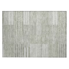 Machine Washable Indoor/Outdoor Chantille ACN2749 Green 2'6" x 3'10" Rug