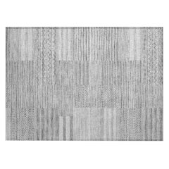 Machine Washable Indoor/Outdoor Chantille ACN2749 Gray 2'6" x 3'10" Rug