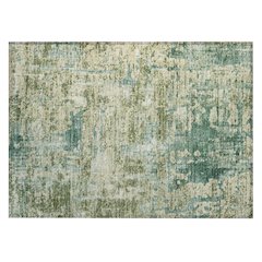 Machine Washable Indoor/Outdoor Chantille ACN2750 Green 2'6" x 3'10" Rug