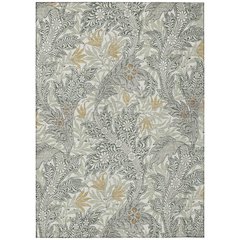 Machine Washable Indoor/Outdoor Chantille ACN2753 Green 5' x 7'6" Rug