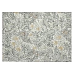 Machine Washable Indoor/Outdoor Chantille ACN2753 Green 2'6" x 3'10" Rug