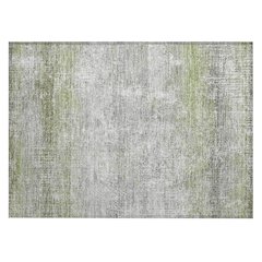 Machine Washable Indoor/Outdoor Chantille ACN2756 Green 2'6" x 3'10" Rug