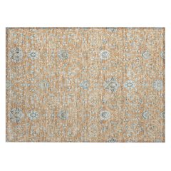 Machine Washable Indoor/Outdoor Chantille ACN2758 Orange 2'6" x 3'10" Rug