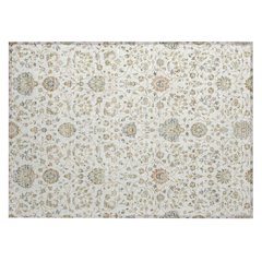 Machine Washable Indoor/Outdoor Chantille ACN2758 Ivory 2'6" x 3'10" Rug