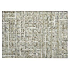 Machine Washable Indoor/Outdoor Chantille ACN2762 Green 2'6" x 3'10" Rug